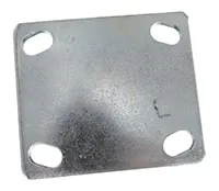 Vestil CST-VE-5X2MR-R caster wheel shown from an alternate angle