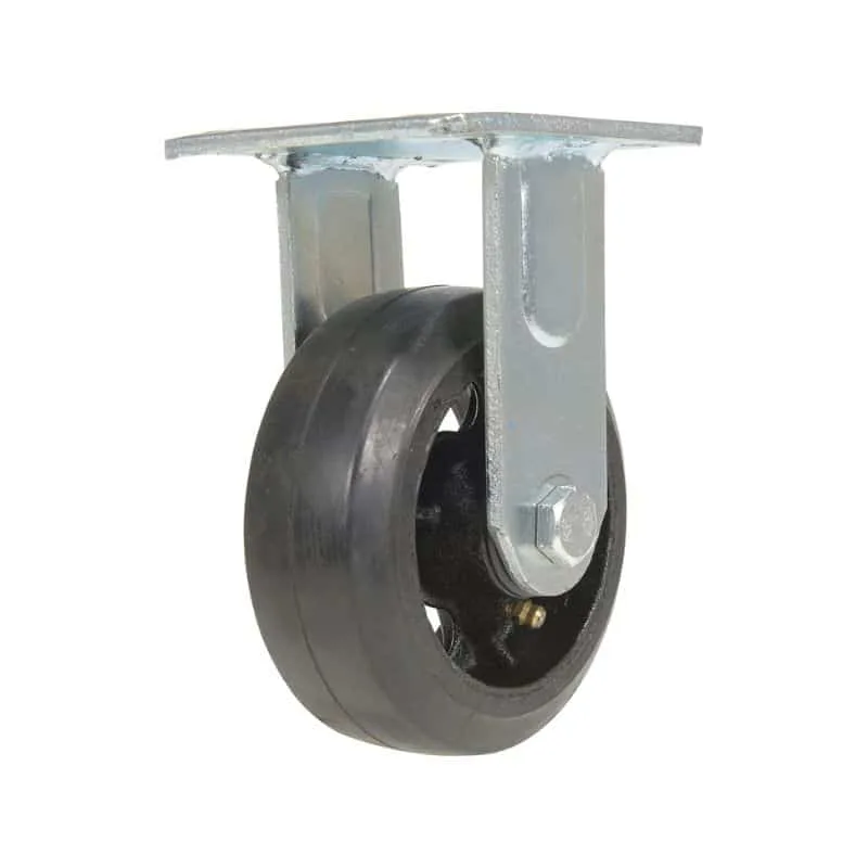 Vestil CST-VE-5X2MR-R Rubber Rigid Caster