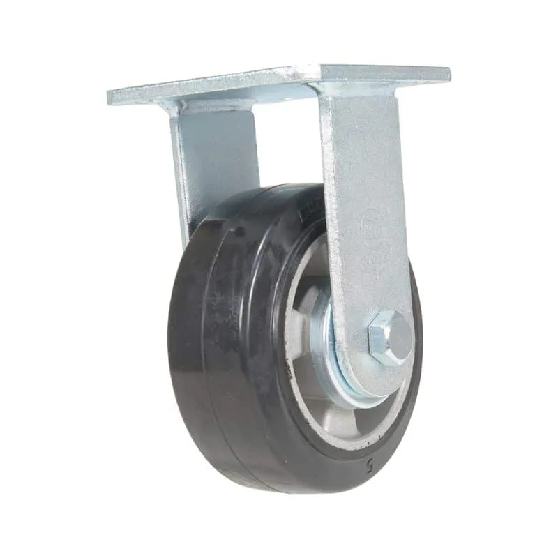 Vestil CST-VE-5X2MRA-R Rubber Rigid Caster