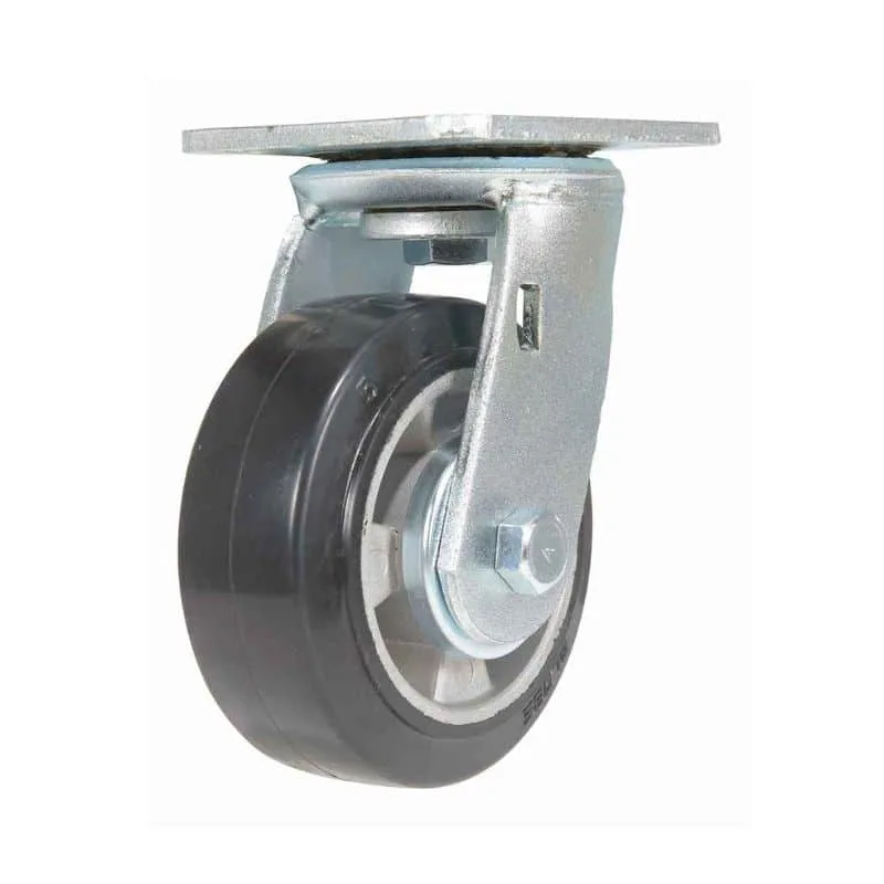 Vestil CST-VE-5X2MRA-S Rubber Swivel Caster