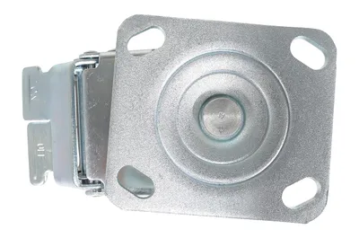 Vestil CST-VE-5X2MRA-SWTB Rubber Swivel With Total Brake Caster