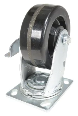 Vestil CST-VE-5X2PH-SWB caster wheel shown from an alternate angle