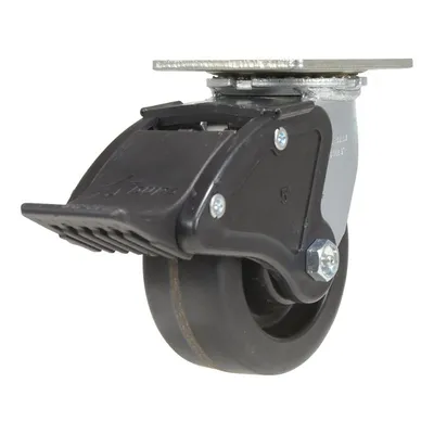 Vestil CST-VE-5X2PH-SWTB caster wheel shown from an alternate angle