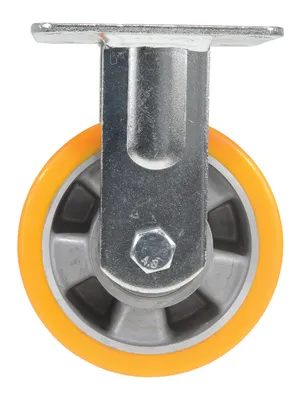Vestil CST-VE-5X2PUA-R caster wheel shown from an alternate angle