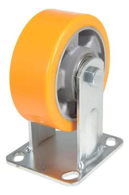 Vestil CST-VE-5X2PUA-R caster wheel shown from an alternate angle