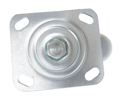 Vestil CST-VE-5X2TPR-S caster wheel shown from an alternate angle