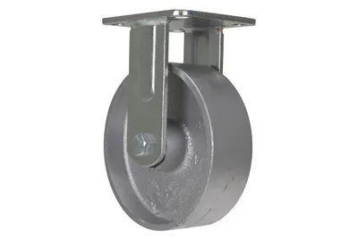 Vestil CST-VE-6X2CI-R caster wheel shown from an alternate angle