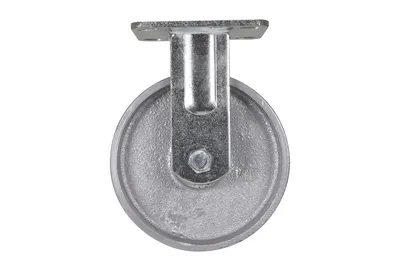 Vestil CST-VE-6X2CI-R caster wheel shown from an alternate angle