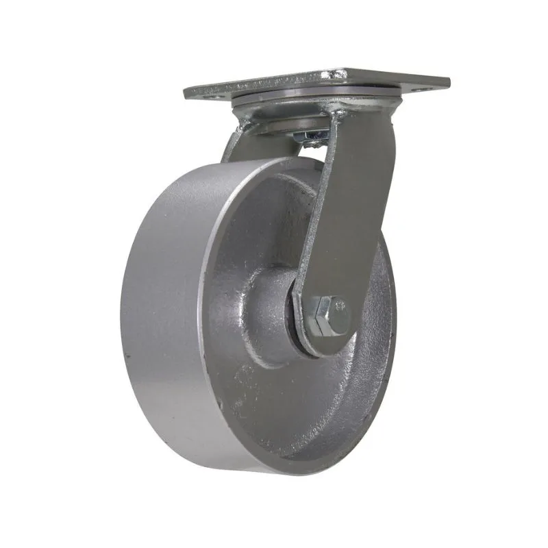 Vestil CST-VE-6X2CI-S Cast IronSteel Swivel Caster