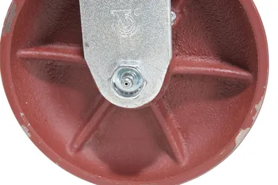 Vestil CST-VE-6X2DS-R Cast Iron-Steel Rigid Caster