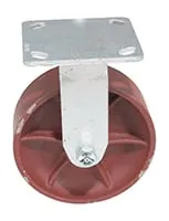 Vestil CST-VE-6X2DS-R caster wheel shown from an alternate angle