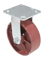 Vestil CST-VE-6X2DS-R caster wheel shown from an alternate angle