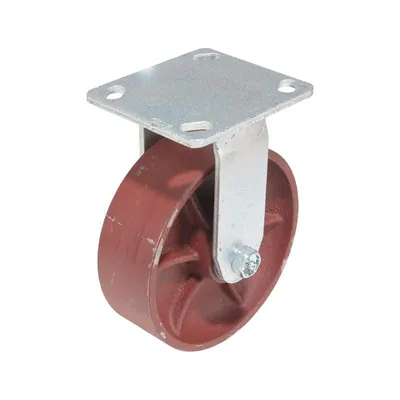 Vestil CST-VE-6X2DS-R Cast Iron-Steel Rigid Caster