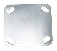 Vestil CST-VE-6X2FF-R caster wheel shown from an alternate angle