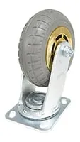 Vestil CST-VE-6X2FF-S caster wheel shown from an alternate angle