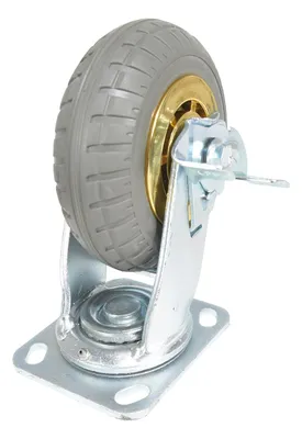 Vestil CST-VE-6X2FF-SWB Flat-Free Swivel With Brake Caster