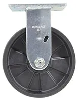 Vestil CST-VE-6X2GFN-R caster wheel shown from an alternate angle