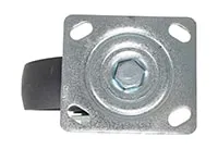 Vestil CST-VE-6X2GFN-S caster wheel shown from an alternate angle