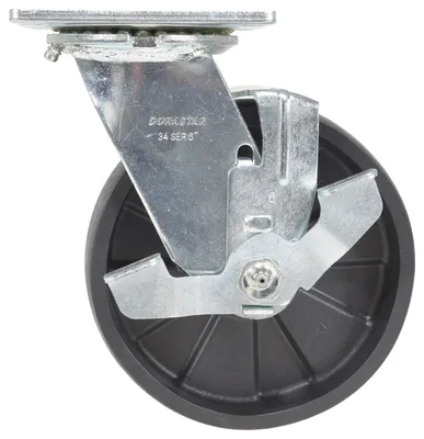 Vestil CST-VE-6X2GFN-SWB Glass Filled Nylon Swivel With Brake Caster