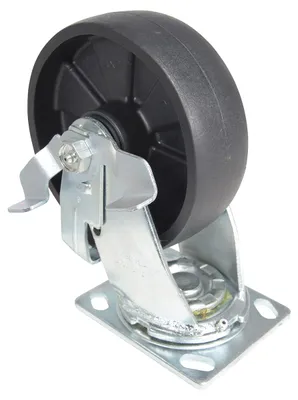 Vestil CST-VE-6X2GFN-SWB Glass Filled Nylon Swivel With Brake Caster