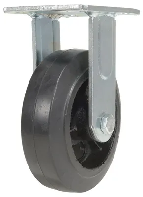 Vestil CST-VE-6X2MR-R Rubber Rigid Caster