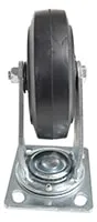 Vestil CST-VE-6X2MR-S caster wheel shown from an alternate angle