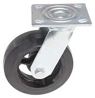 Vestil CST-VE-6X2MR-S caster wheel shown from an alternate angle