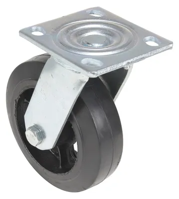 Vestil CST-VE-6X2MR-S Rubber Swivel Caster