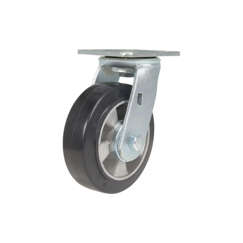 Vestil CST-VE-6X2MRA-R Rubber Rigid Caster