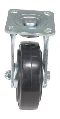 Vestil CST-VE-6X2MRA-S caster wheel shown from an alternate angle
