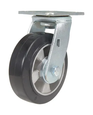 Vestil CST-VE-6X2MRA-S Rubber Swivel Caster