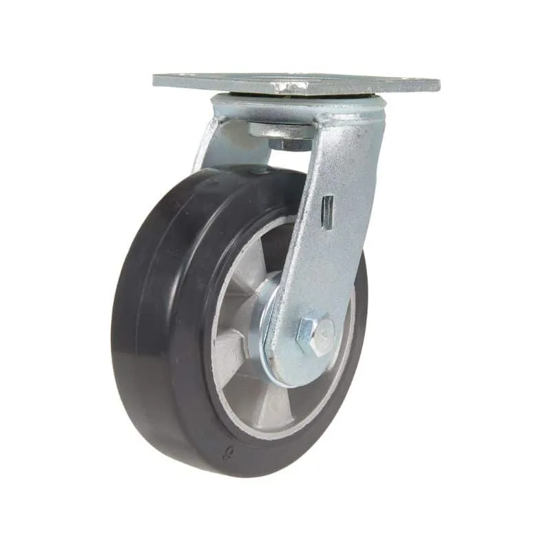 Vestil CST-VE-6X2MRA-S Rubber Swivel Caster