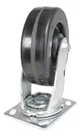 Vestil CST-VE-6X2PH-S caster wheel shown from an alternate angle