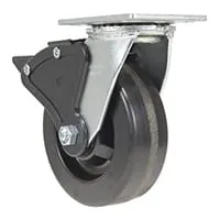 Vestil CST-VE-6X2PH-SWTB caster wheel shown from an alternate angle