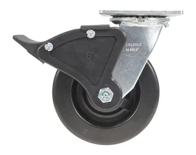 Vestil CST-VE-6X2PH-SWTB Phenolic Swivel With Total Brake Caster