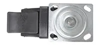 Vestil CST-VE-6X2PH-SWTB caster wheel shown from an alternate angle