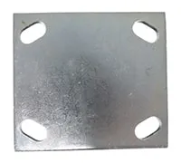 Vestil CST-VE-6X2PNU-R caster wheel shown from an alternate angle