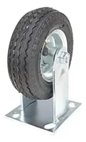 Vestil CST-VE-6X2PNU-R caster wheel shown from an alternate angle