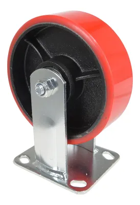 Vestil CST-VE-6X2PU-R Polyurethane Rigid Caster 4