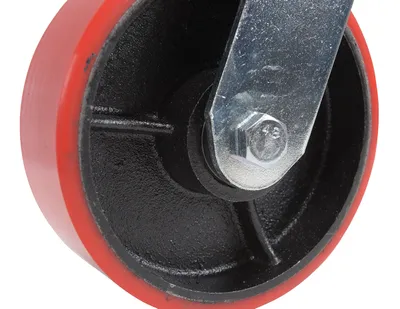 Vestil CST-VE-6X2PU-S Polyurethane Swivel Caster 5