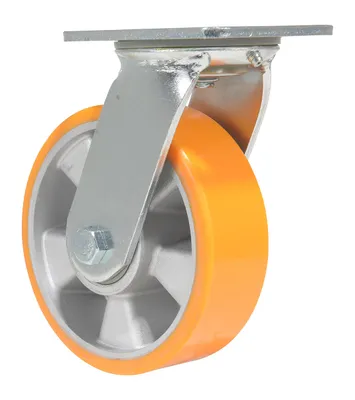 Vestil CST-VE-6X2PUA-S Polyurethane Swivel Caster 2