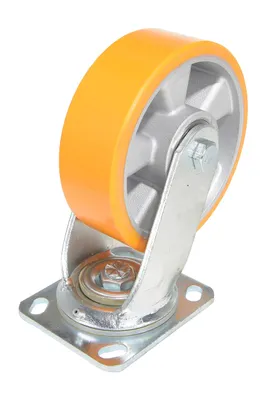 Vestil CST-VE-6X2PUA-S Polyurethane Swivel Caster 4