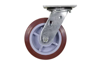 Vestil CST-VE-6X2PUP-S Polyurethane Swivel Caster 3