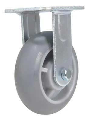 Vestil CST-VE-6X2TPR-R Polyurethane Swivel With Total Brake Caster 1