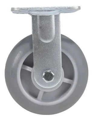 Vestil CST-VE-6X2TPR-R Polyurethane Swivel With Total Brake Caster 3