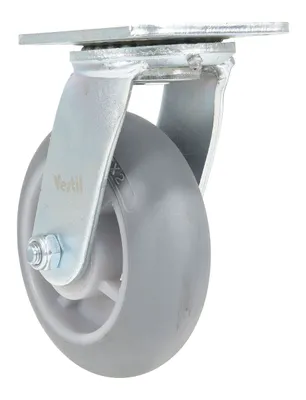 Vestil CST-VE-6X2TPR-S Thermoplastic Rubber Swivel Caster 2