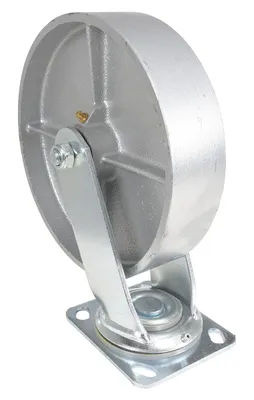 Vestil CST-VE-8X2CI-S Cast Iron Steel Swivel Caster 4
