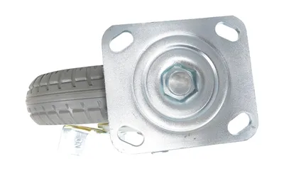 Vestil CST-VE-8X2FF-SWB Flat-Free Swivel With Brake Caster 5