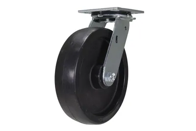 Vestil CST-VE-8X2GFN-4PSL caster wheel shown from an alternate angle