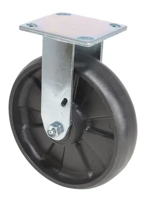 Vestil CST-VE-8X2GFN-R caster wheel shown from an alternate angle